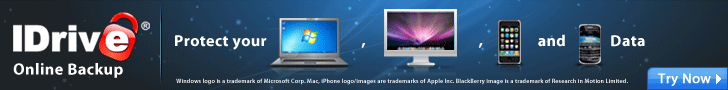 IDrive Online Backup